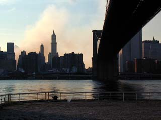 Brooklyn Bridge and World Trade Center