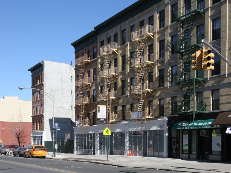 harlem new york. New Construction Building