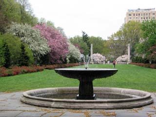 Osborne Garden Fountain, Brooklyn Botanic Garden