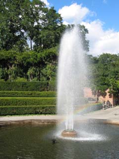 Geyser Fountain of the Conservatory Garden