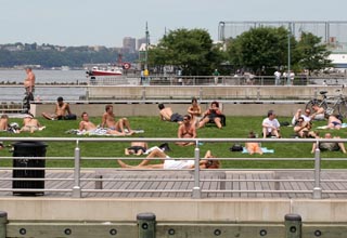 Hudson River Pier 45