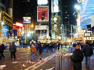 New Year Celebrations in Times Square