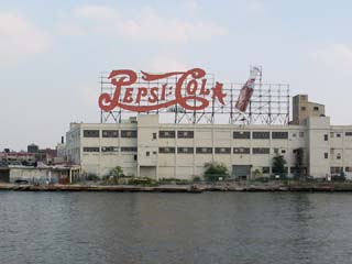 Pepsi-Cola Sign in Queens West