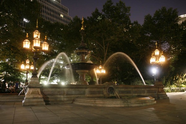 City Hall Park Fountain