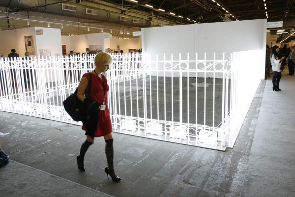 The Armory Fence by Ivan Navarro The Armory Fence by Ivan Navarro